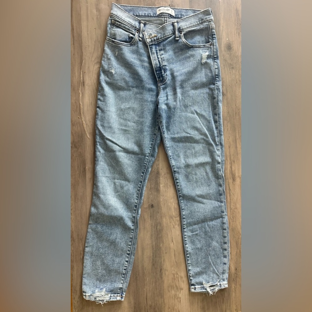Abercrombie Super Skinny Ankle High Rise
